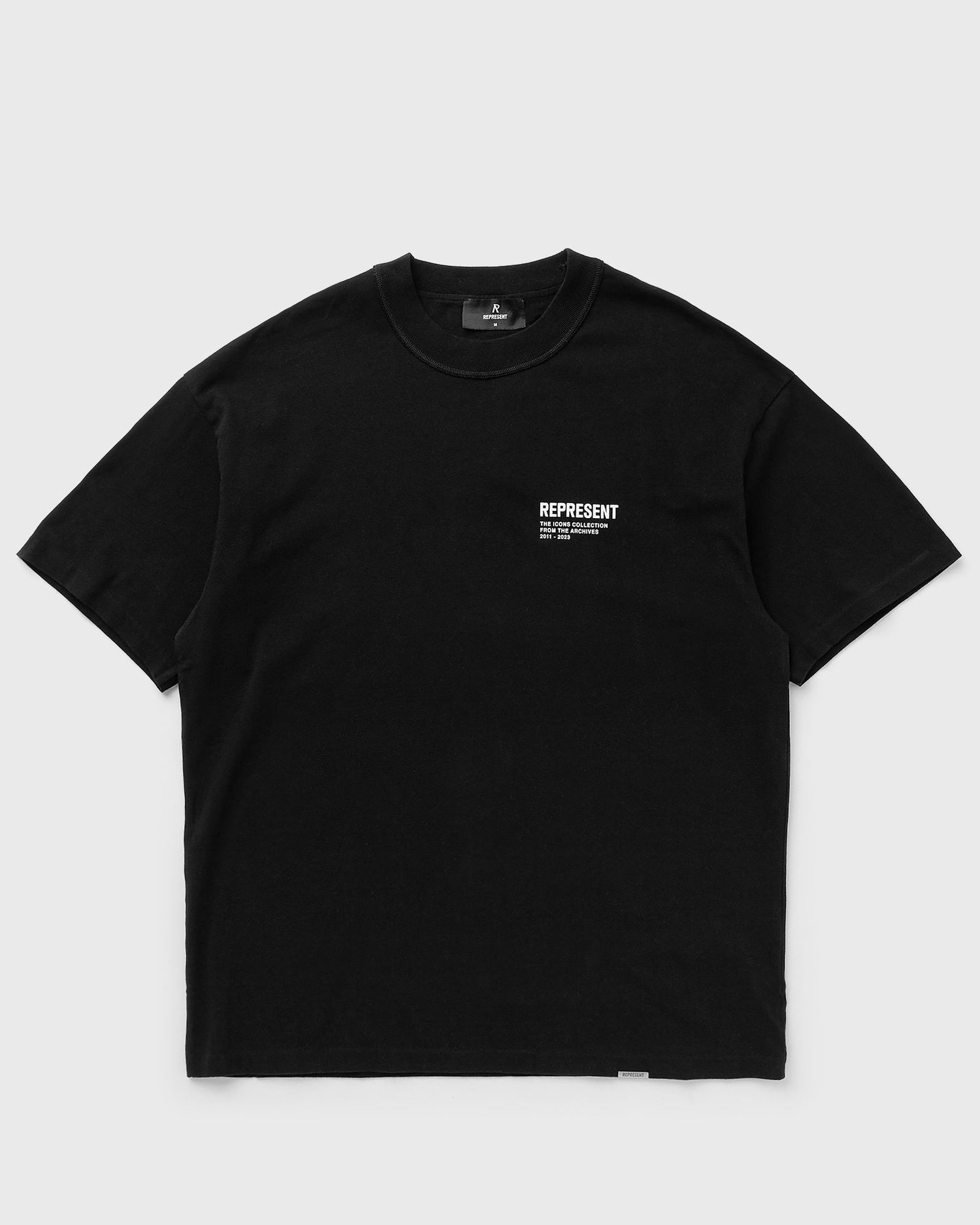 T-shirt Represent Clo MONOCHROME ICONS TEE Sort | MLM4711-01, 0