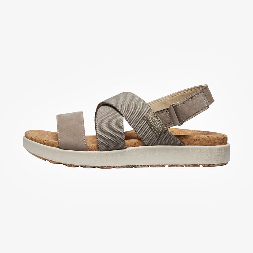 Sneakers og sko Keen Elle Criss Cross Sandals Beige | 10044104KEN01