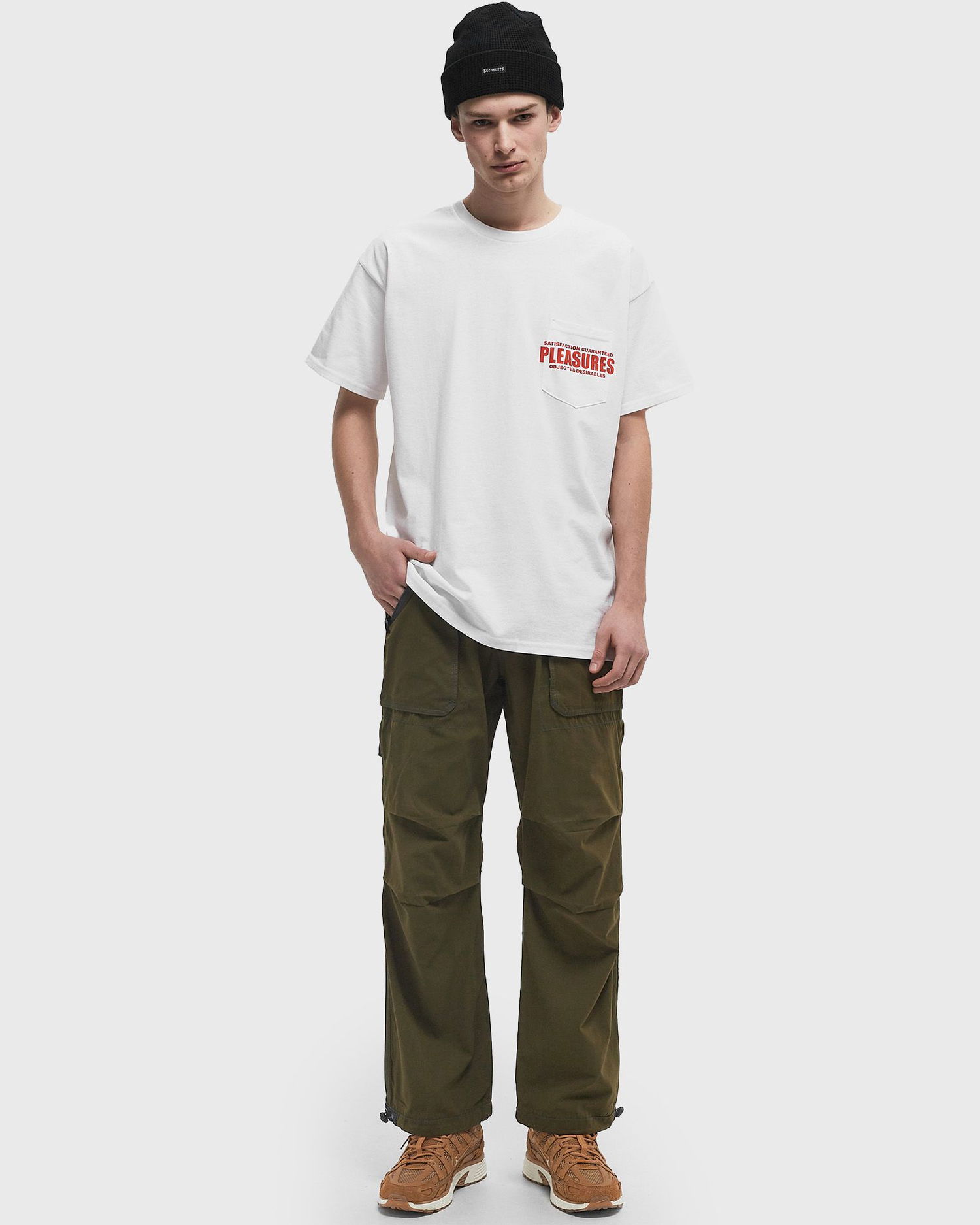 Cargo bukser Pleasures Pleasures Public Utility Pants Grøn | P24W011-OLIVE, 1