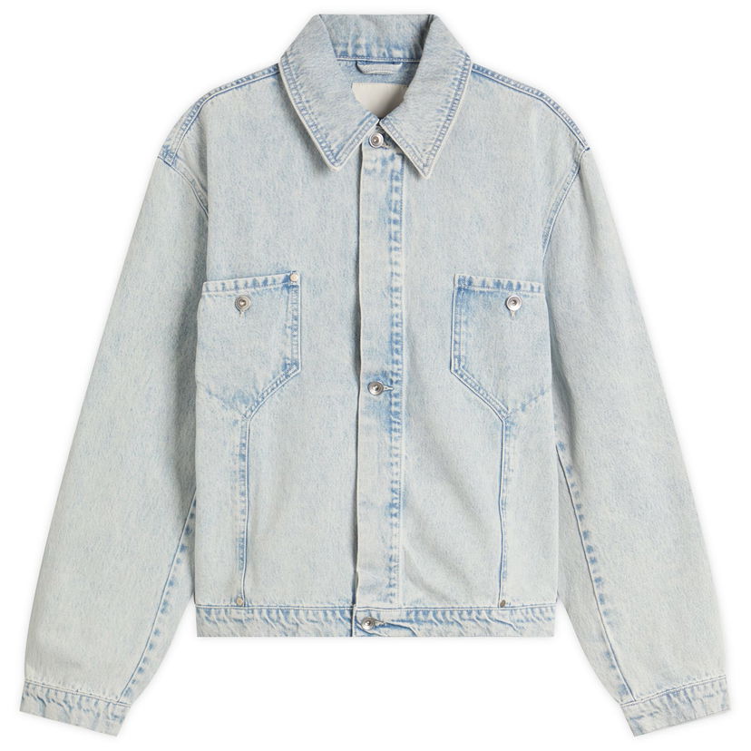 Jakke YMC YMC Loft Denim Jacket, Size Large Blå | P5YMC-40