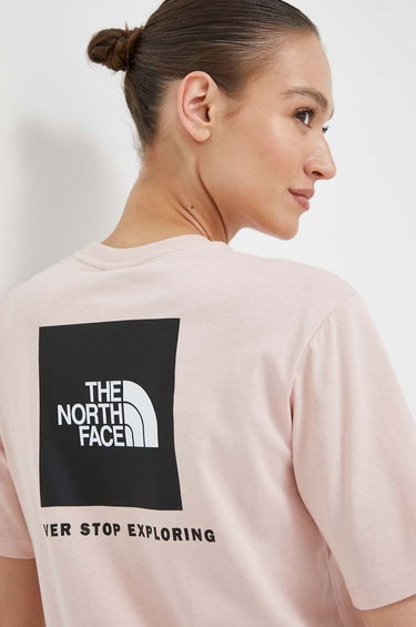 T-shirt The North Face Cotton T-shirt Lyserød | NF0A4M5QLK61, 0