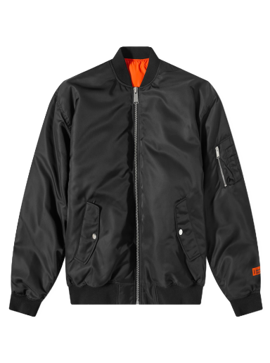 Jakke HERON PRESTON 8 Ball Nylon Bomber Jacket Sort | HMEH007S23FAB0011001