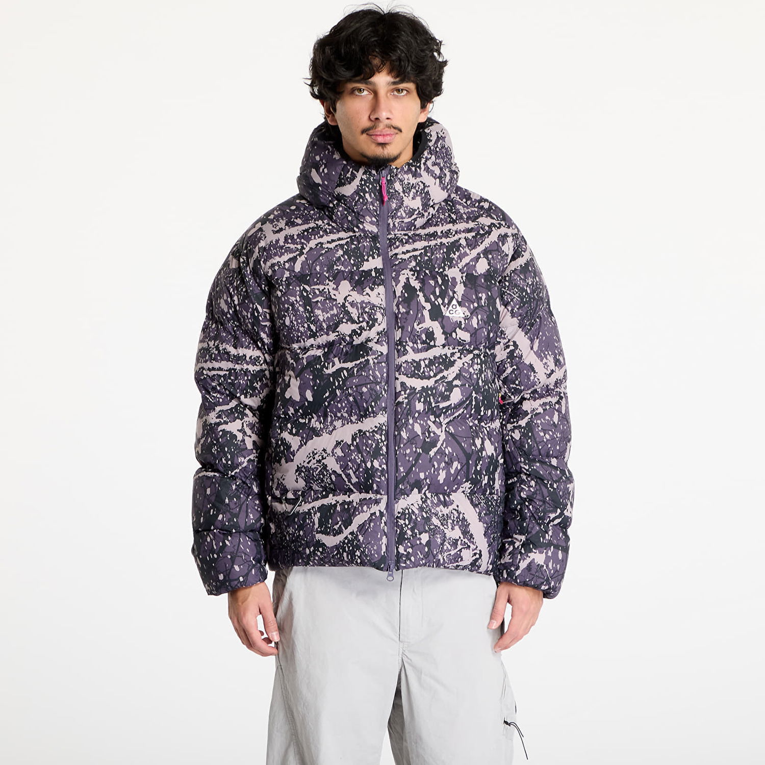 Puffer jakke Nike ACG ACG "Lunar Lake" Therma-FIT ADV Jacket Lilla | HF0033-573, 0