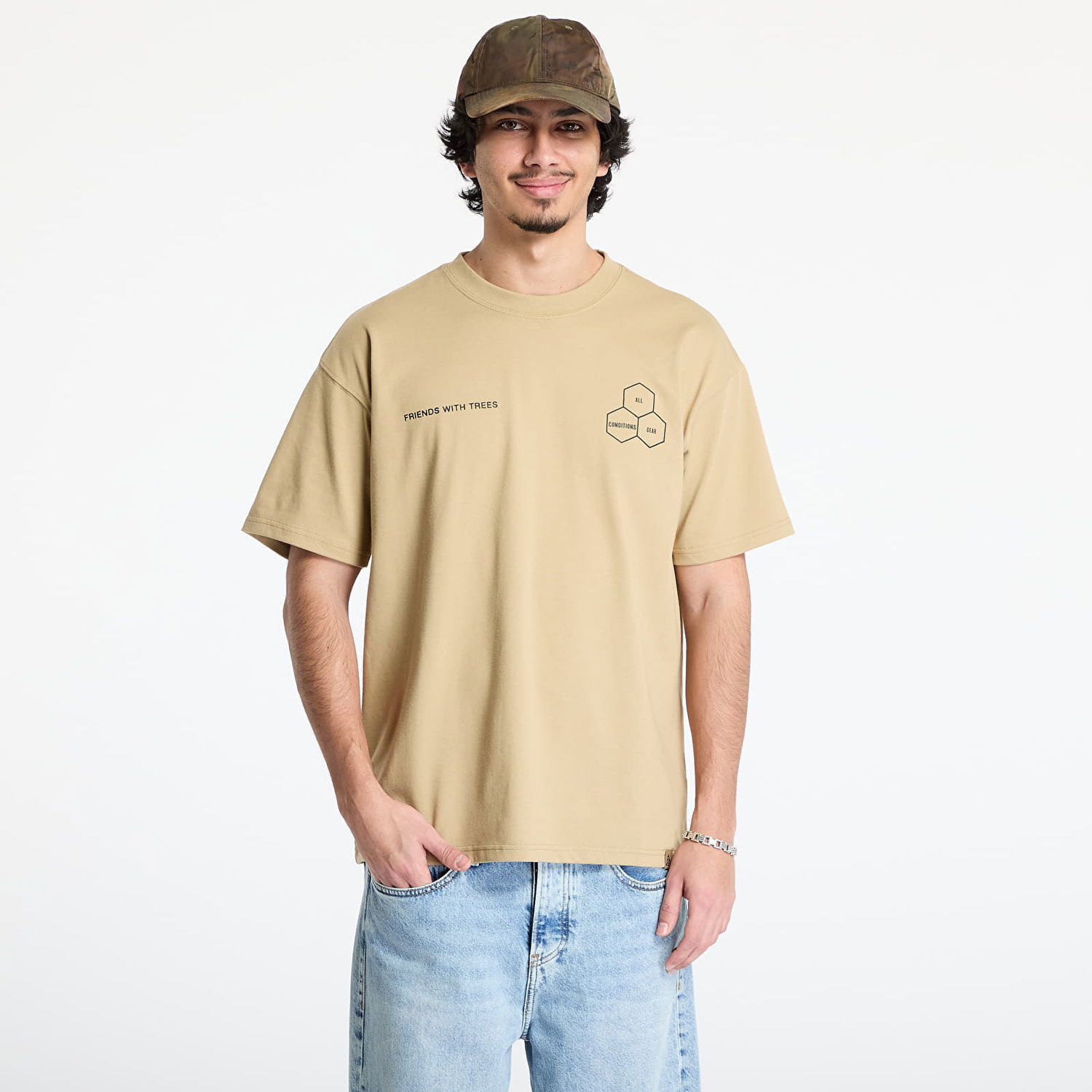 T-shirt Nike ACG ACG "Walking Tree" Dri-FIT T-Shirt Beige | HJ0796-297, 0