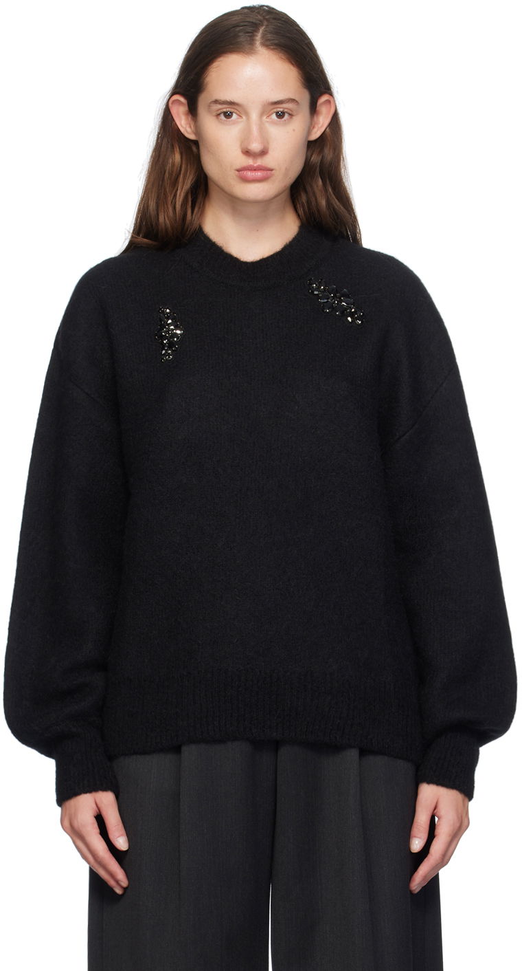 Sweater Simone Rocha Simone Rocha Embellished Sweater Sort | MIMK4WTB 0657