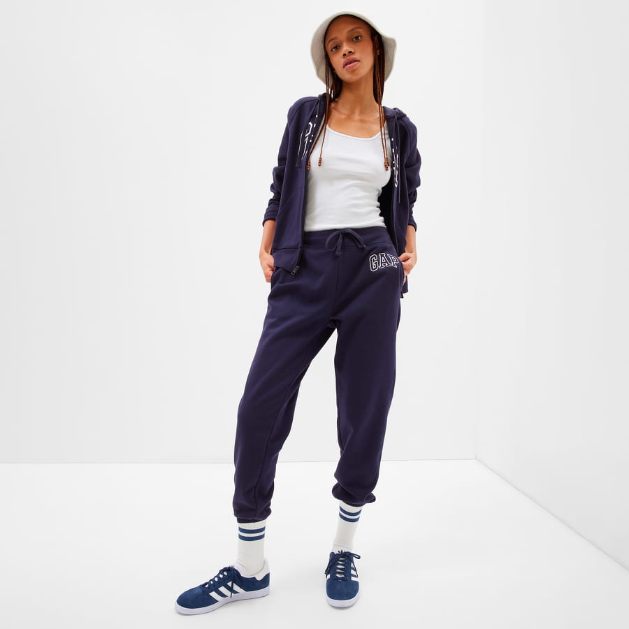 Joggingbukser GAP V- Heritage Jogger Mørkeblå | 463492-00, 0