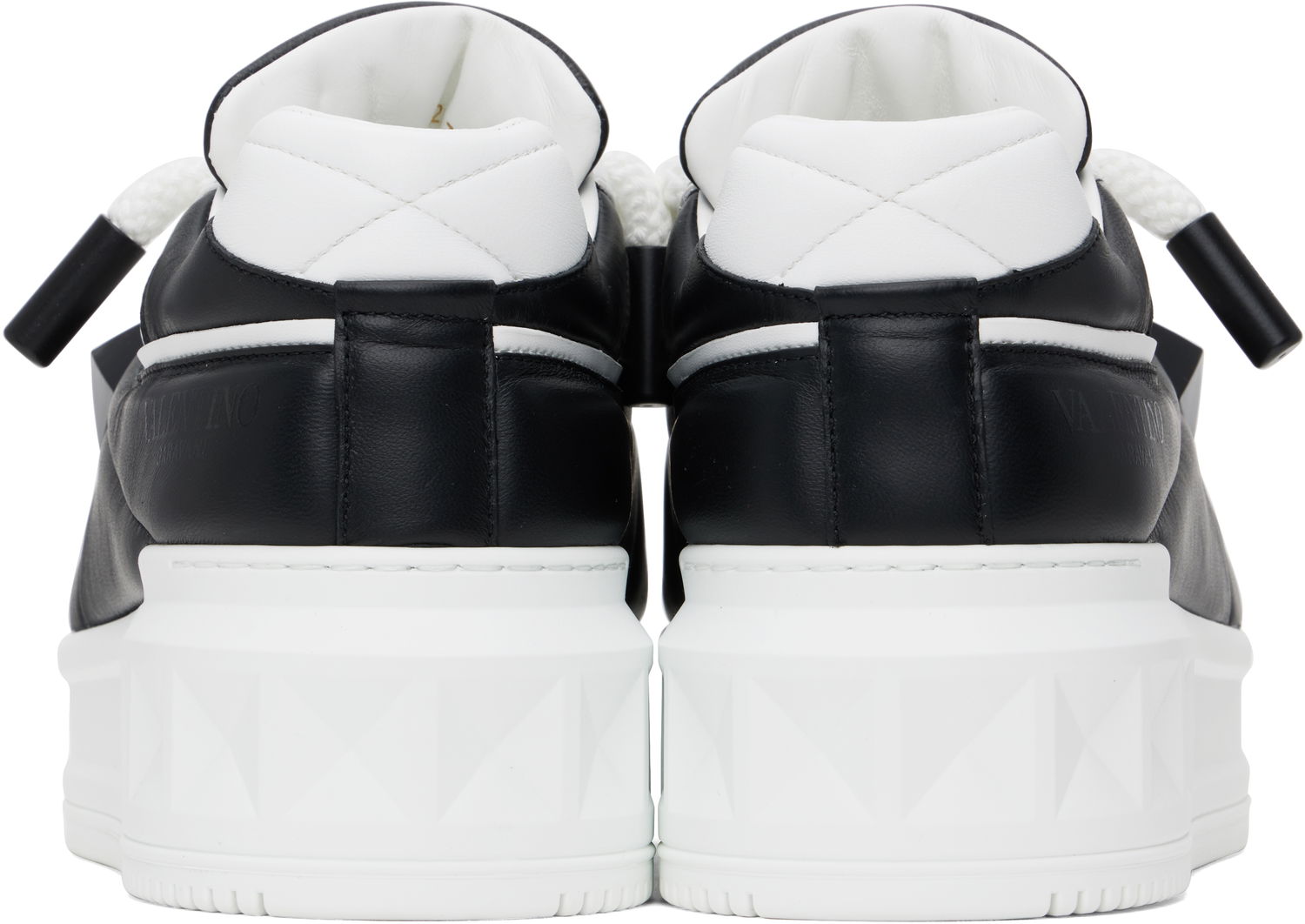 Sneakers og sko Valentino Valentino Garavani One Stud XL Low-Top Sort | 6Y2S0G37WWA, 1