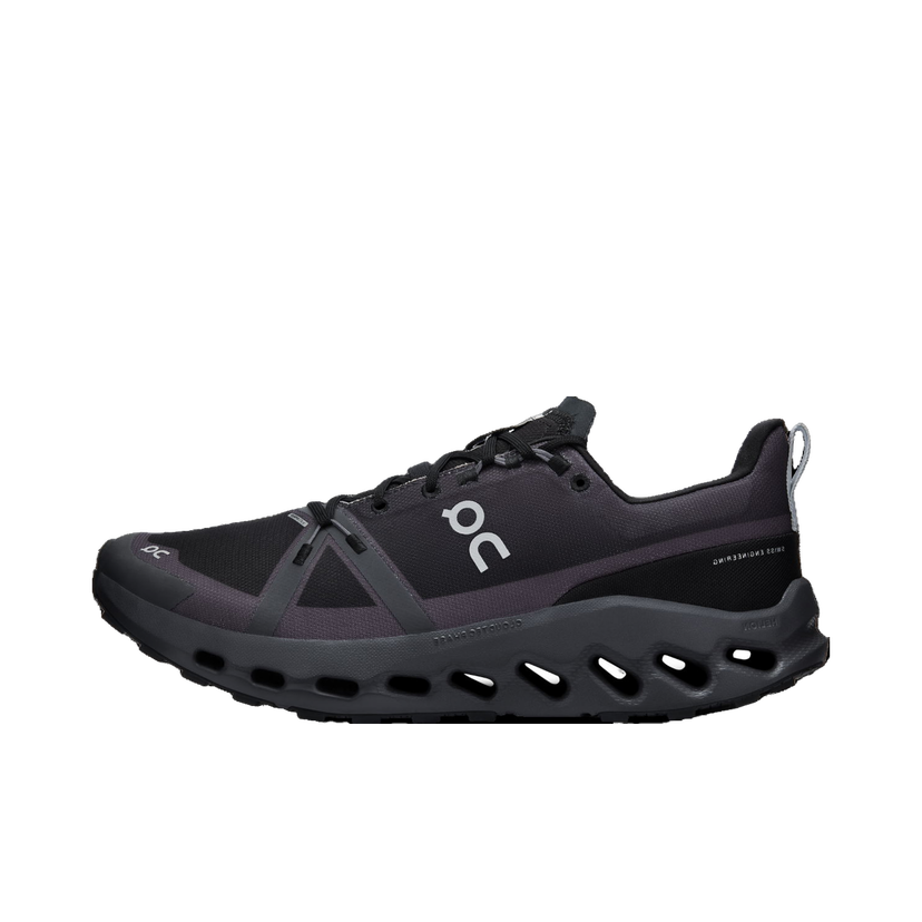 Løbe On Running Cloudsurfer Trail Waterproof Sort | 3me10270106