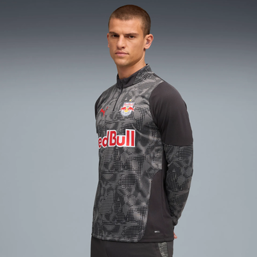 T-shirt Puma Red Bull Salzburg Training 1/4 Zip Top Sort | 781755-17, 1