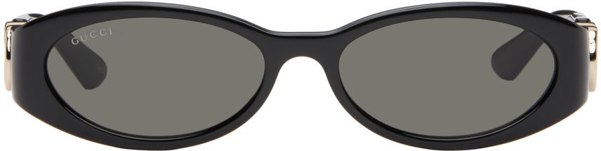 Solbriller Gucci Black GG1660S Sunglasses Sort | GG1660S-001, 0