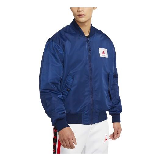 Bomberjakke Jordan Jordan Flight Reversible Bomber Jacket Blå | CV2243-492