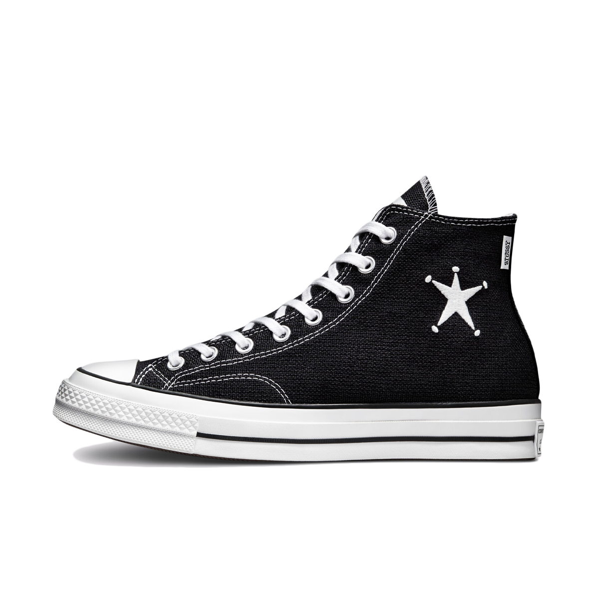 Sneakers og sko Converse Stüssy x Chuck 70 Hi Sort | A01765C, 0