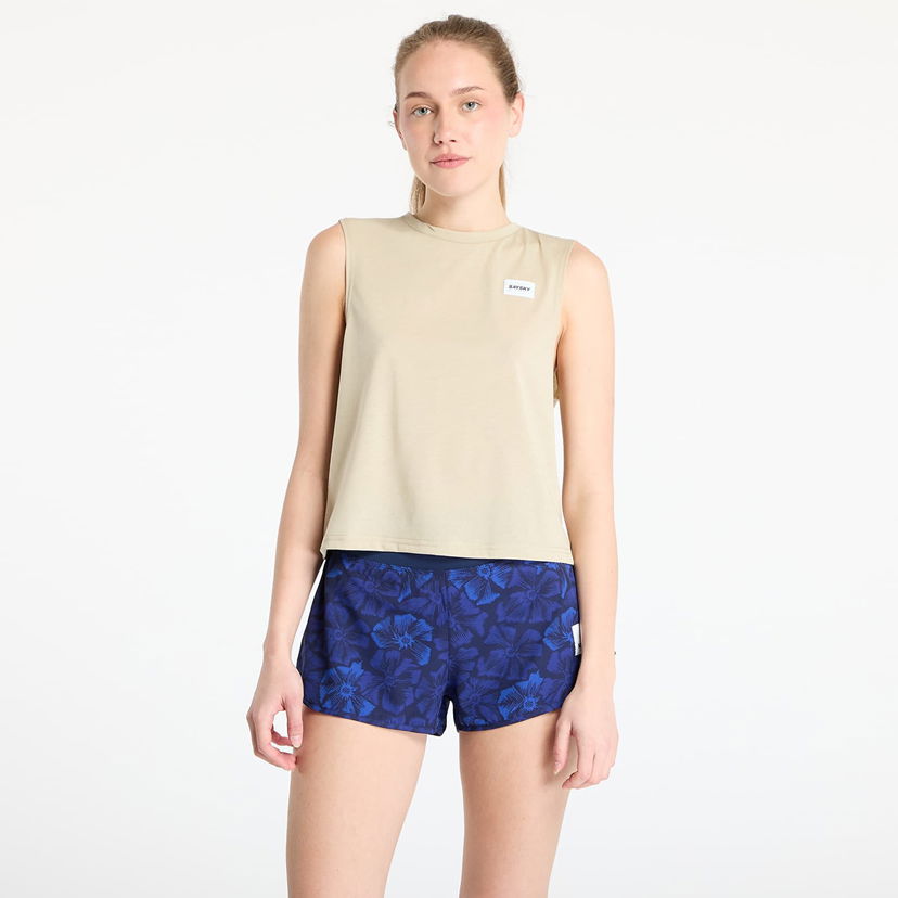 Tanktop Saysky SAYSKY Women's Clean Motion Tank Top Beige | XWRSI51C801
