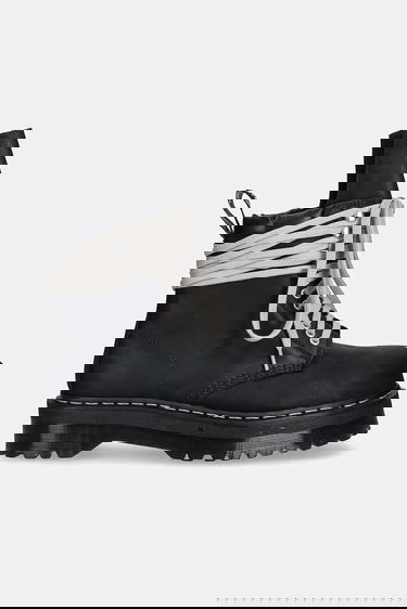 Sneakers og sko Rick Owens Rick Owens DRKSHDW x Dr. Martens Quad Sole Steel Toe Boot Sort | DM02E6813.9001, 1