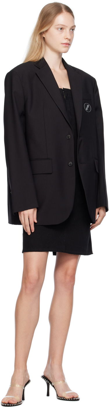 Kjole We11done Cargo Midi Dress Sort | WD-OP3-23-175-W-BK, 3