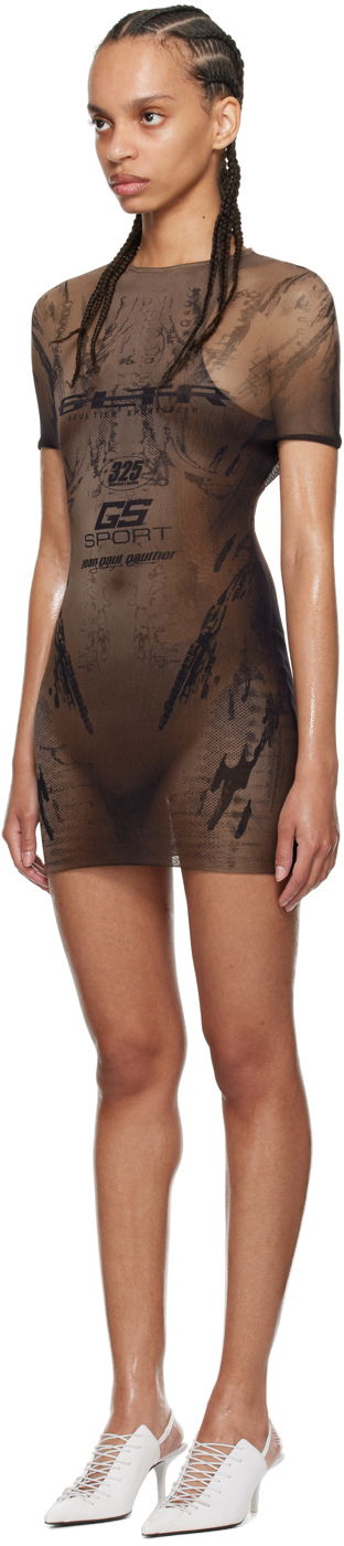 Kjole Jean Paul Gaultier Shayne Oliver Edition Maxi Dress Sort | 24/27-F-RO183-T550-6700, 3