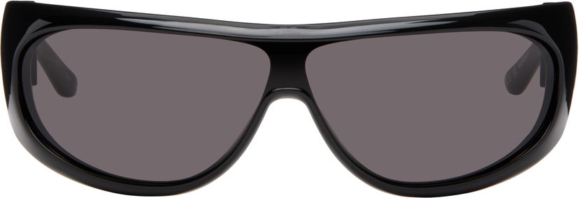 Solbriller Courrèges Courrèges Shadow Sunglasses Sort | 125ALU019AC0006