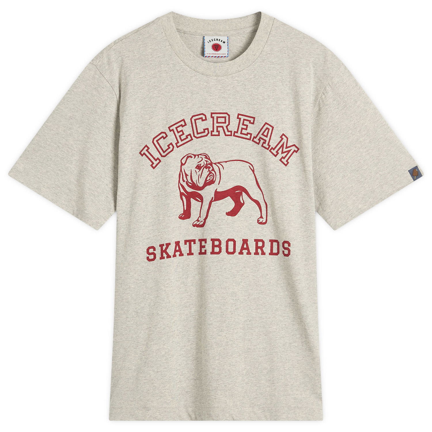 T-shirt BBC IceCream ICECREAM Bulldog Graphic T-Shirt Grå | IC25250-HGY, 1