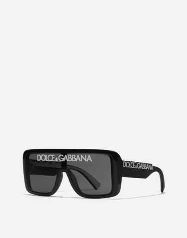 Solbriller Dolce & Gabbana Dg Logo Acetate Sunglasses Onesize Sort | VG6204VN1879V000, 1