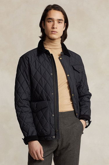 Puffer jakke Polo by Ralph Lauren Navy Blue Quilted Jacket Sort | 710847071, 0
