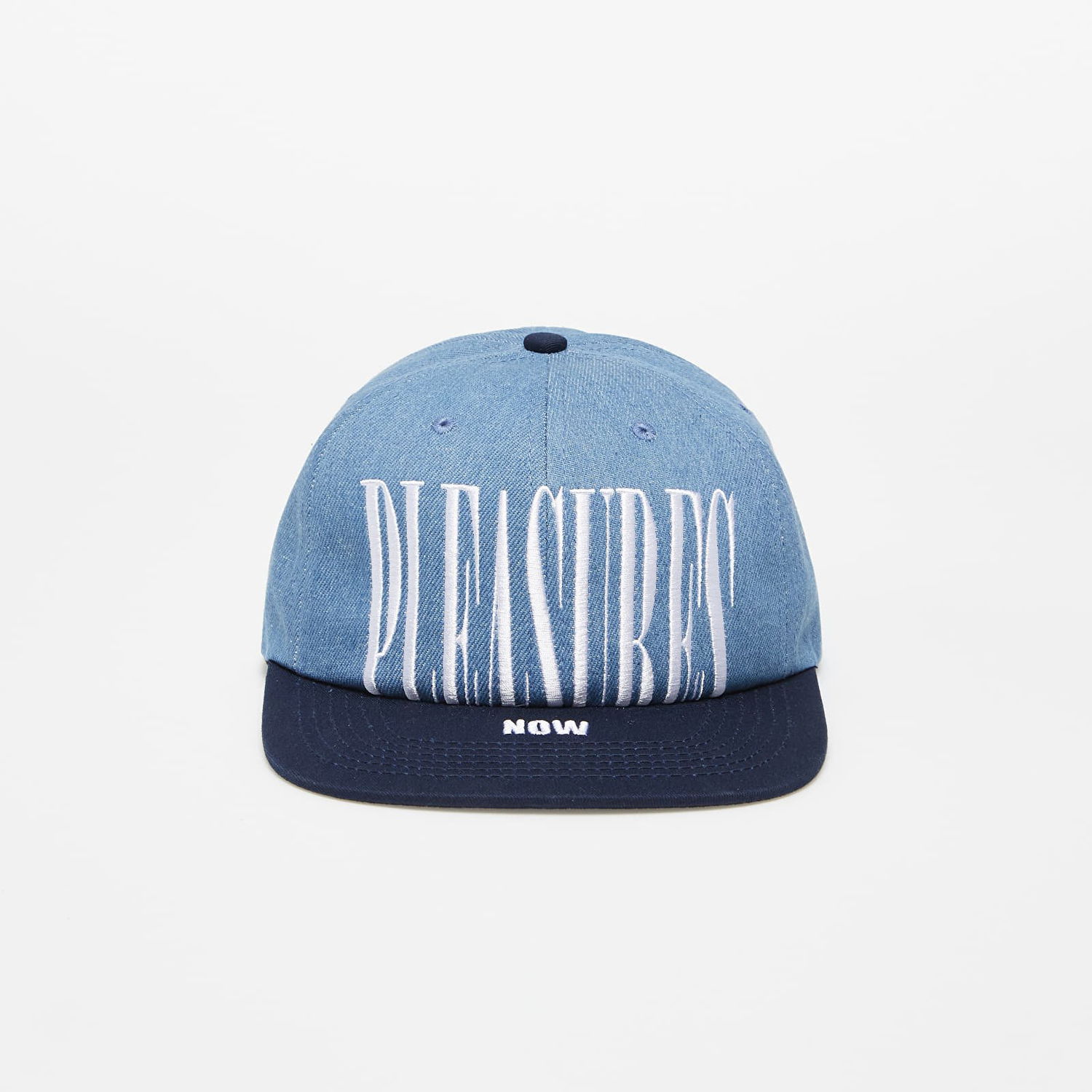 Kasket Pleasures Stretch Snapback Blå | P23SP069 DENIM, 0