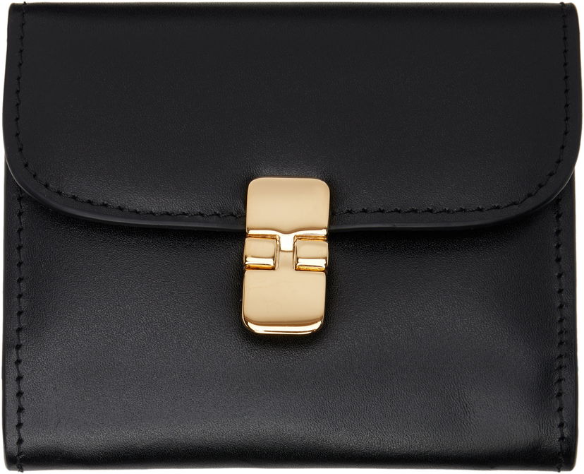Tegnebog A.P.C. A.P.C. Grace Compact Wallet Sort | PXBMW-F63603