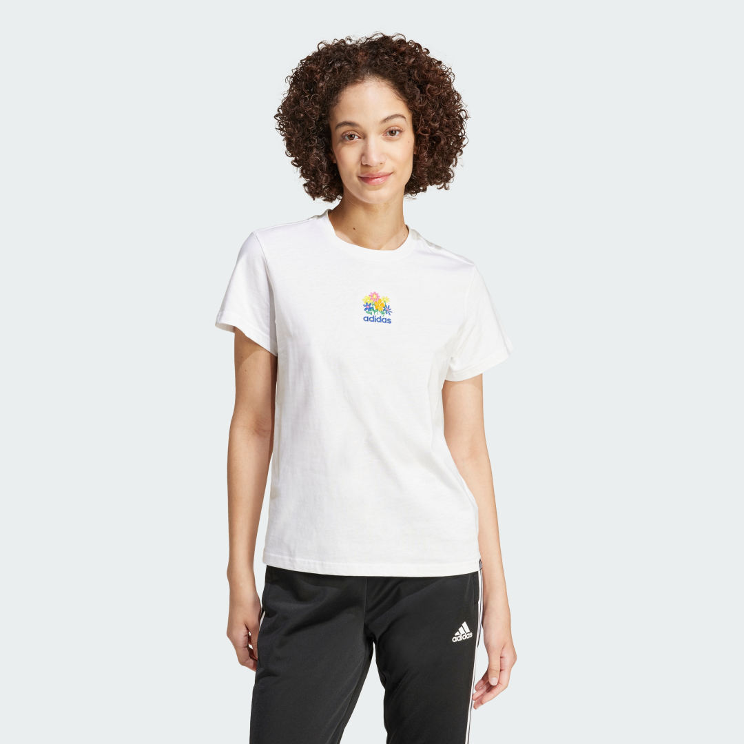 T-shirt adidas Performance Soft Graphic T-Shirt Hvid | IW2749, 0