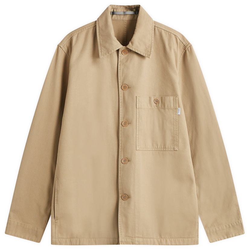 Skjorte NORSE PROJECTS Norse Projects Standard Twill Overshirt Beige | N50-0260-966