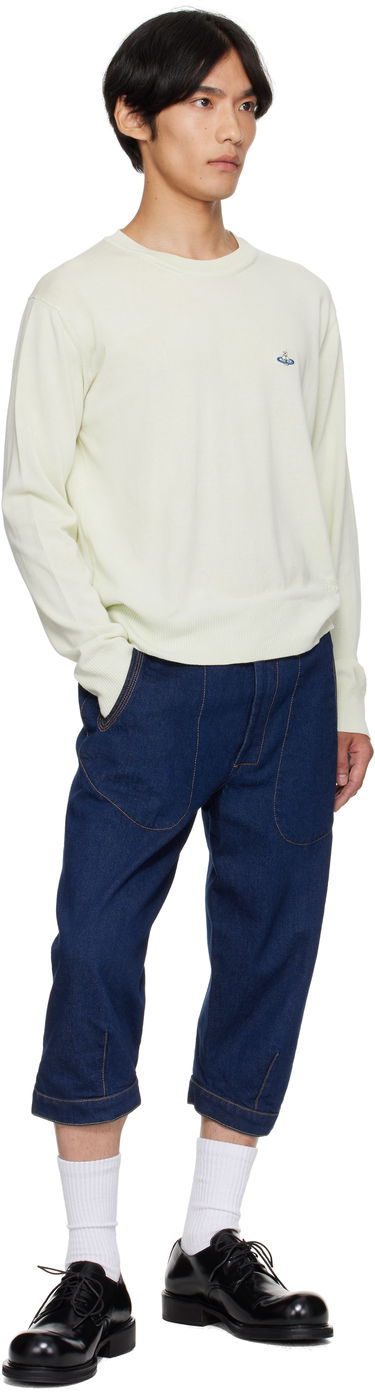 Sweater Vivienne Westwood Vivienne Westwood Alex Round Neck Sweater Grøn | 27010012-Y003K-, 3