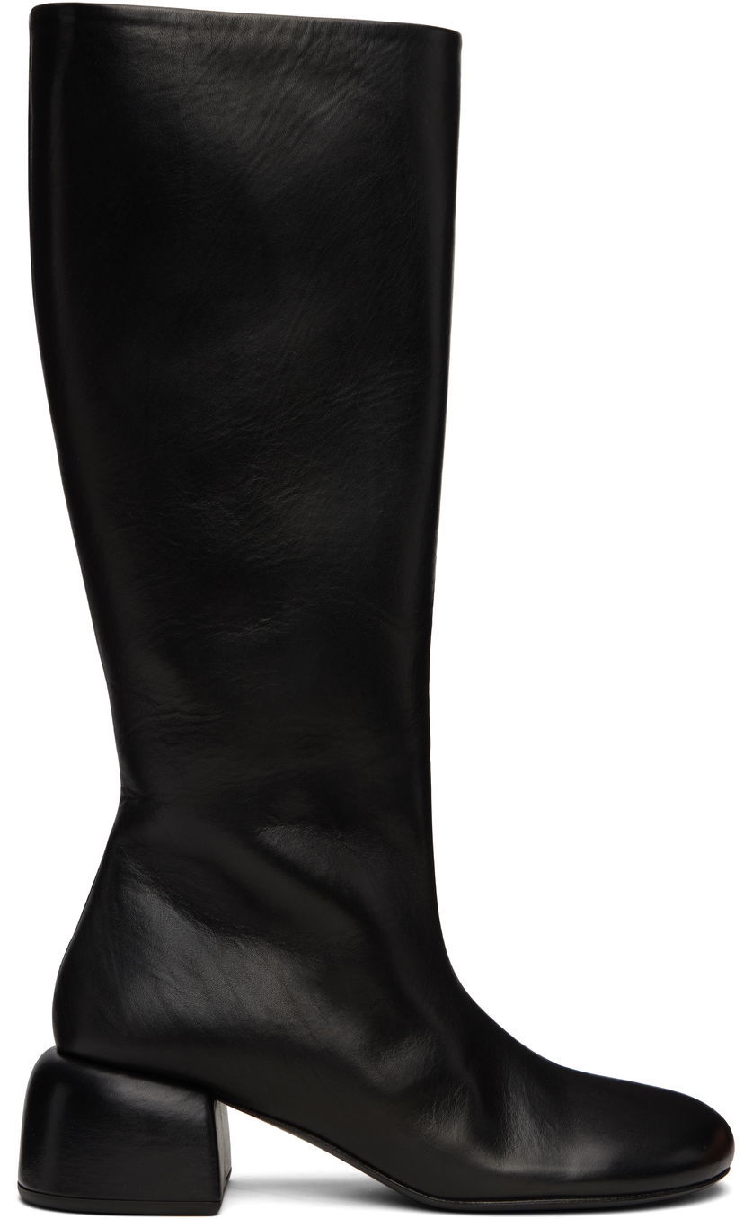 Frakker Marsèll Marsell Basata Tall Boots Sort | MW8099 P010