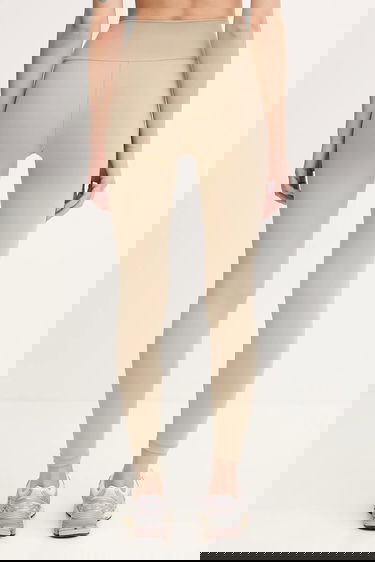 Leggings Sporty & Rich Sporty & Rich Sr Runner Leggings Beige | PA002622139GY15, 2