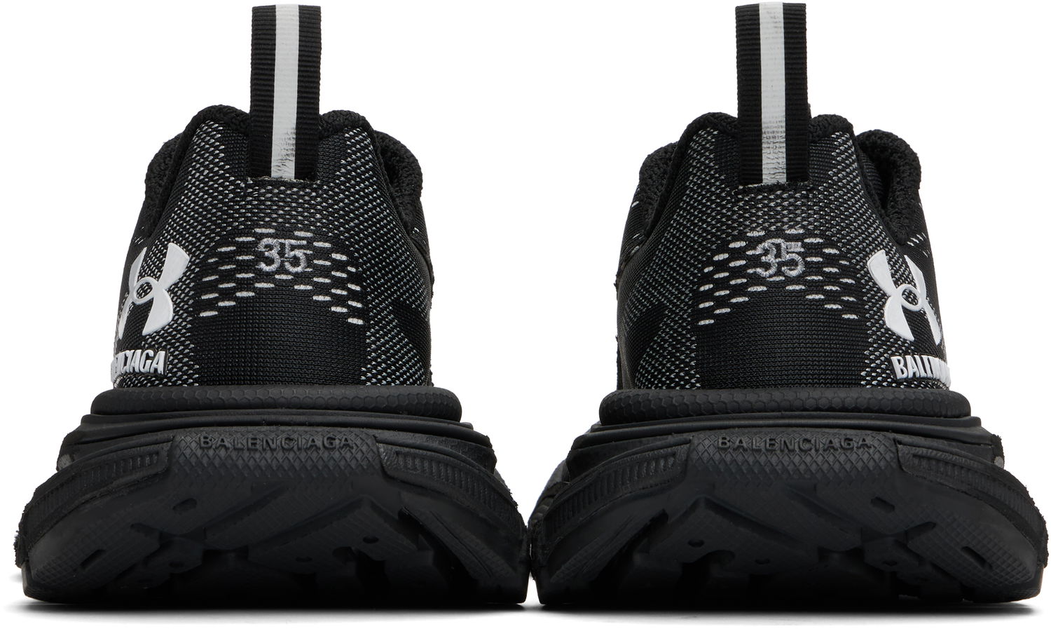 Sneakers og sko Balenciaga Under Armour Edition 3XL Knit Balenciaga Sort | 814415 W3XUA, 1