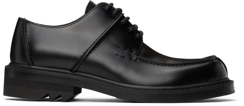 Tøj Dries Van Noten Dries Van Noten Leather Derbys Sort | MS251-1491
