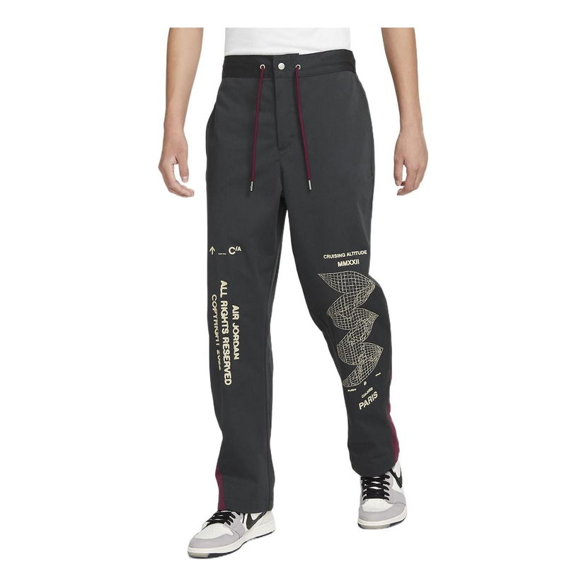 Træningsdragt Jordan Flight Heritage Woven Pants Sort | DV1610-045