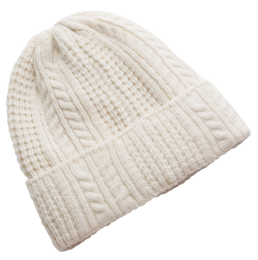 Beanie Under Armour Halftime Cable Knit Beanie Hvid | 1386639-279, 1