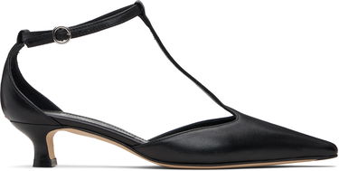 Skopleje Aeyde Aeyde Liz T-Bar Kitten Heels Sort | A11-PU0596001001-225, 0