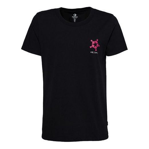 T-shirt Converse Graphic Short Sleeve T-Shirt Sort | 10018143001, 0