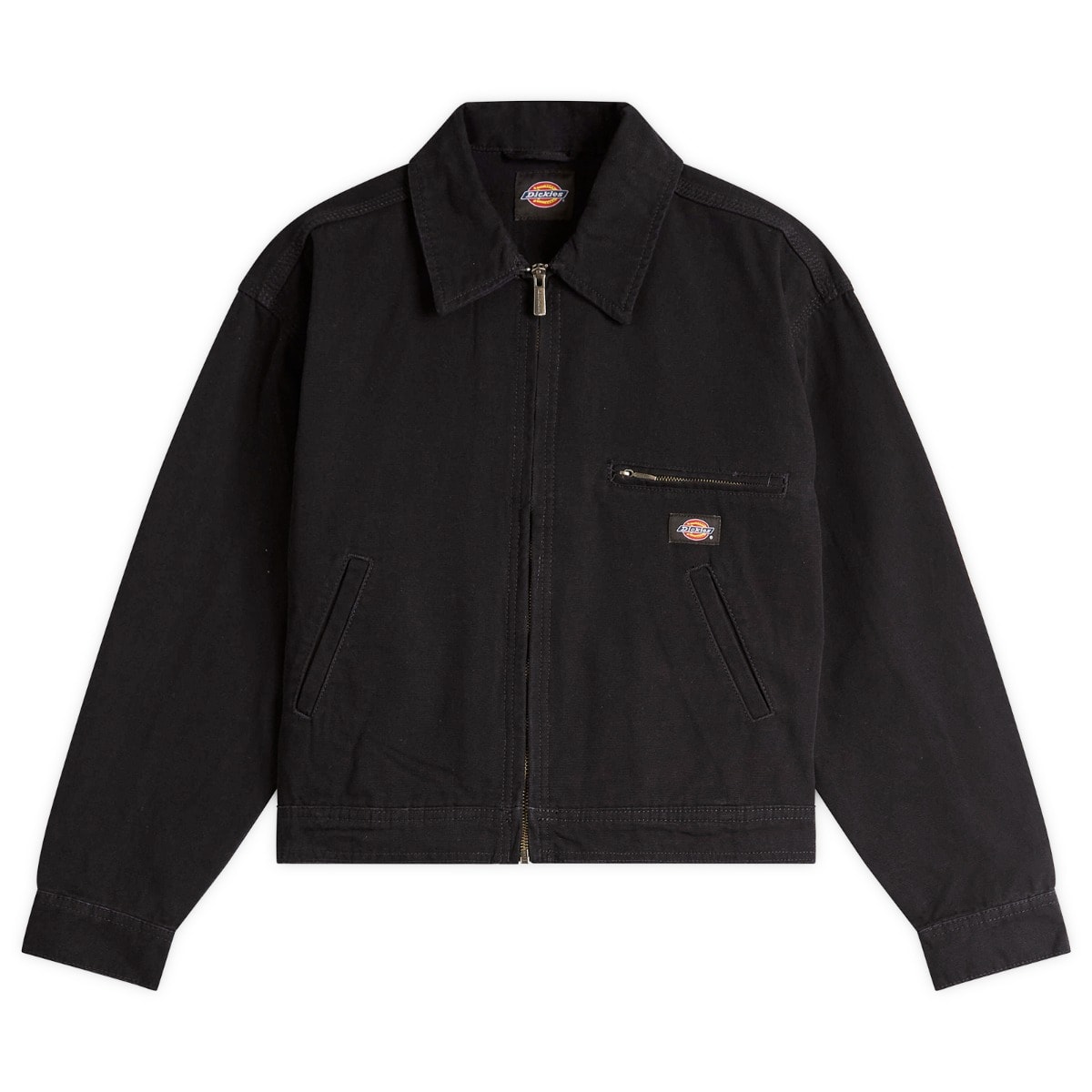 Jakke Dickies Canvas Jacket, Size Large Sort | DK0A4Z77C401, 1
