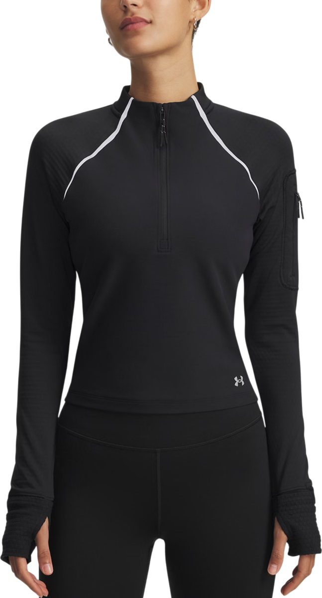 T-shirt Under Armour Velociti Pro CW Long-Sleeve Half Zip Top with Thumbholes and Arm Pocket Sort | 6004015-001, 0