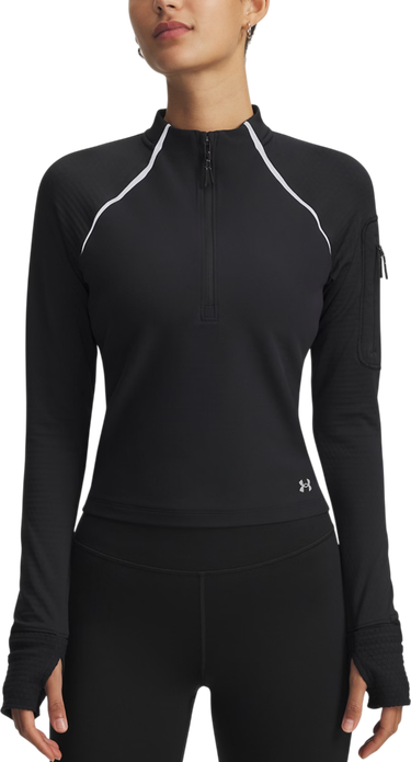 T-shirt Under Armour Velociti Pro CW Long-Sleeve Half Zip Top with Thumbholes and Arm Pocket Sort | 6004015-001, 0