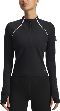 Velociti Pro CW Long-Sleeve Half Zip Top with Thumbholes and Arm Pocket