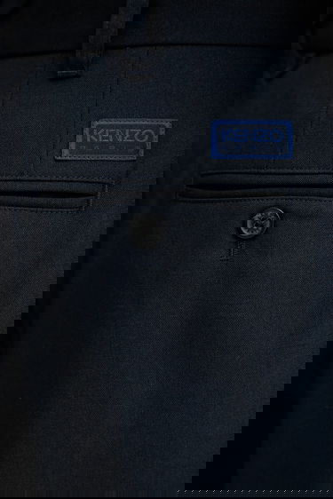 Bukser KENZO Pleated Tailored Trousers Sort | FE65PA2149GE, 4