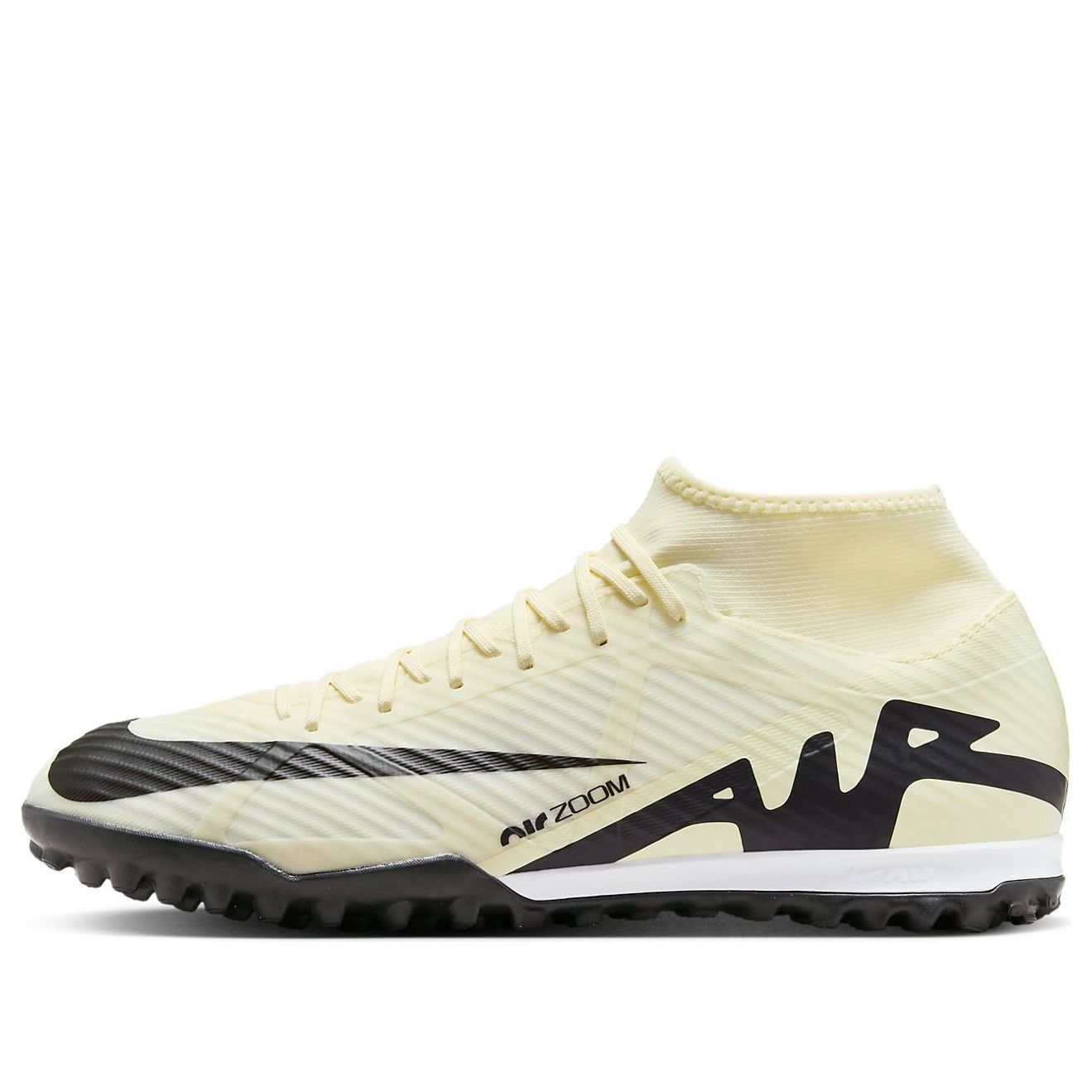 Sneakers og sko Nike Mercurial Superfly 9 Academy TF High 'Lemonade Black' Beige | DJ5629-700, 0