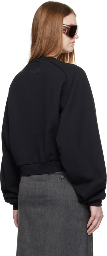 Sweatshirt Fear of God Fear of God ESSENTIALS Fleece Raglan Crewneck Sweatshirt Sort | 192SP257830FW, 2