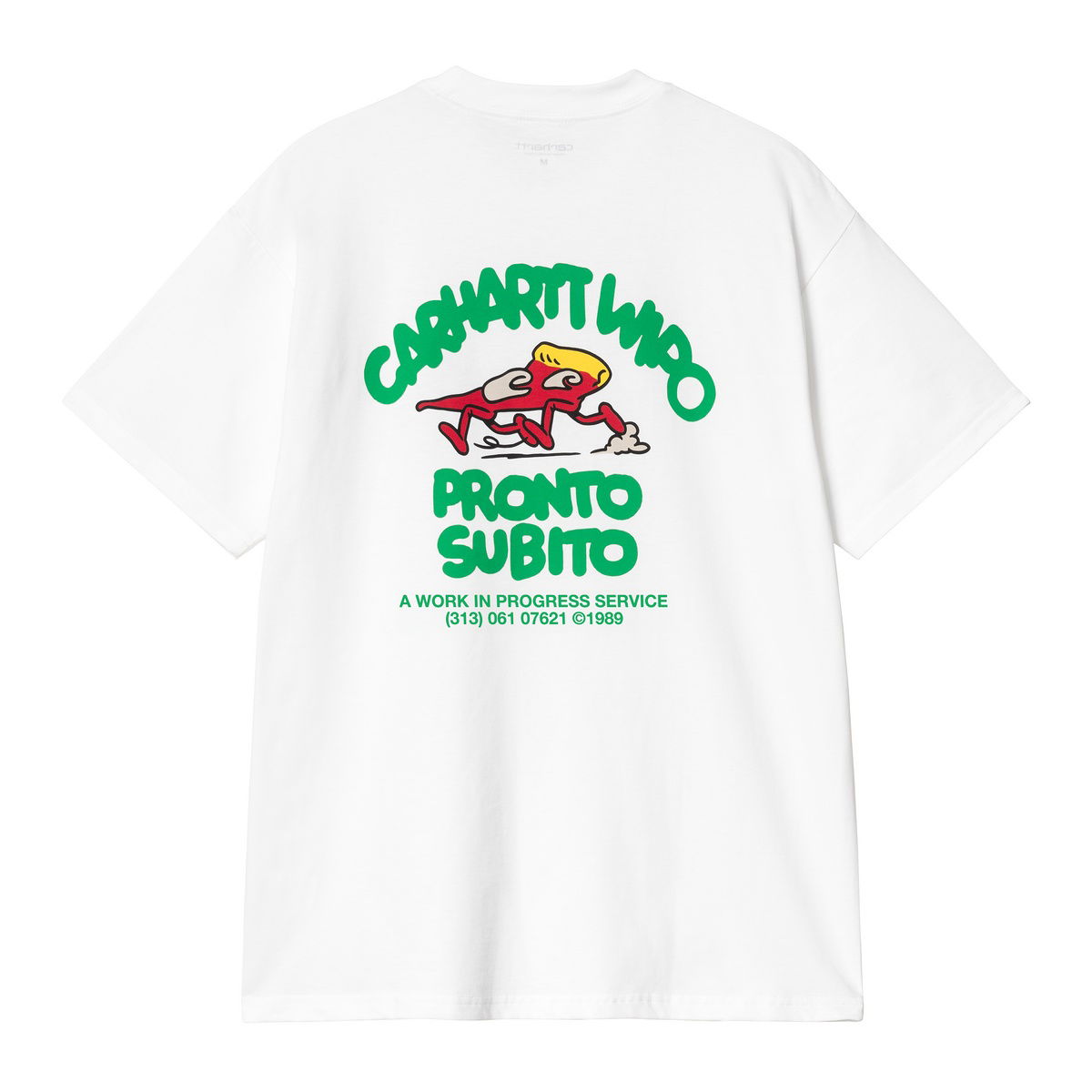 T-shirt Carhartt WIP Carhartt WIP Pronto T-Shirt Hvid | I035195_6, 1