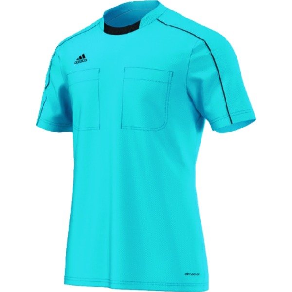 Jersey adidas Originals REF16 Short Sleeve Pockets Climalite Referee Jersey Turkis | aj5916