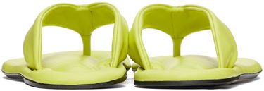 Sneakers og sko BY FAR BY FAR Dasha Leather Thong Sandals Grøn | 23SSDASAPLNAP, 1