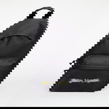 Rygsæk Palm Angels Palm Angels Blurred Logo Big Backpack Sort | PBNB018F25FAB0011016, 0