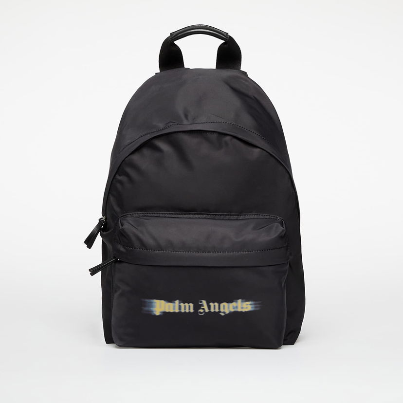 Rygsæk Palm Angels Palm Angels Blurred Logo Big Backpack Sort | PBNB018F25FAB0011016