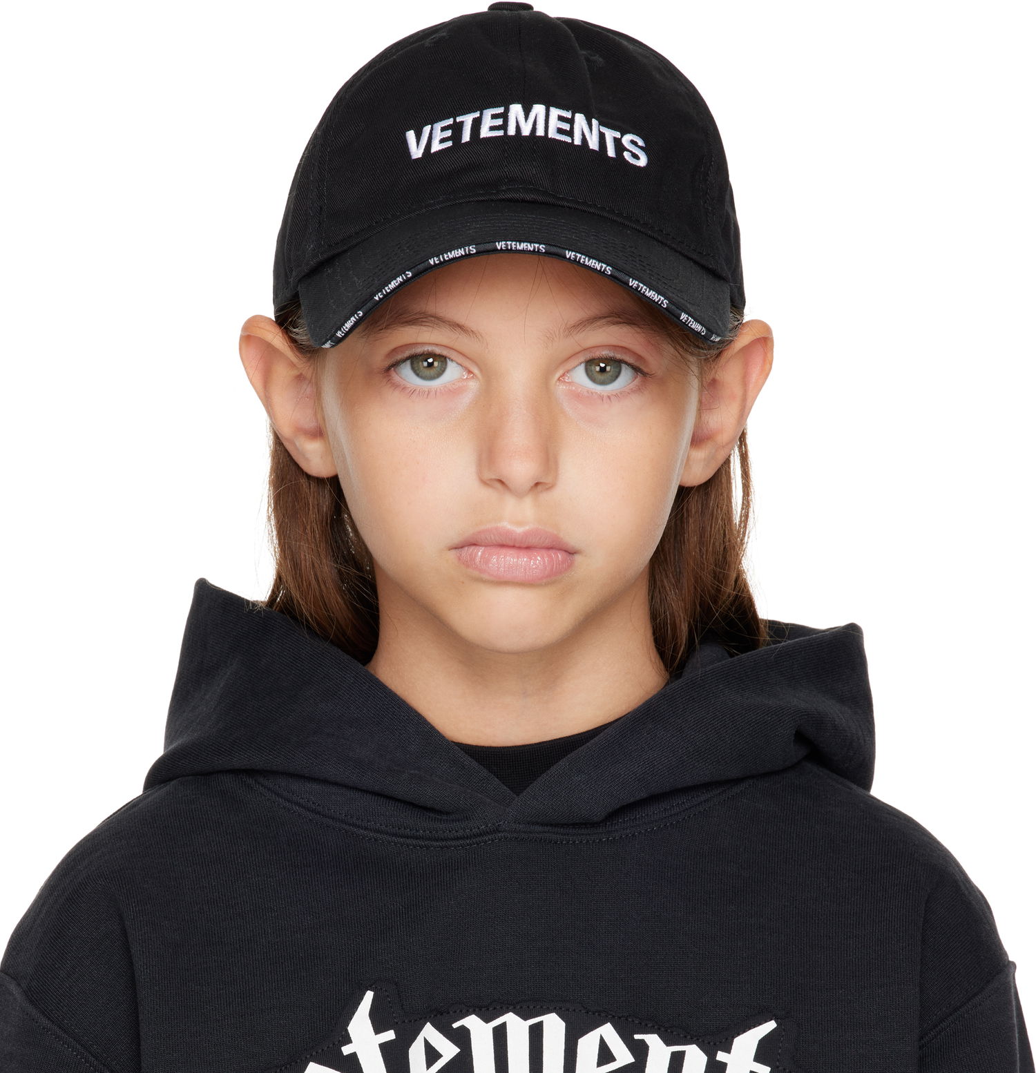 Kasket VETEMENTS Iconic Logo Cap Sort | KA10CA100B, 0